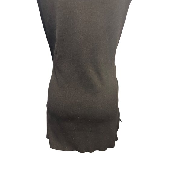 2/$30 Zara Small Knit Black Sleeveless Tunic Waist Tie - Picture 11 of 13